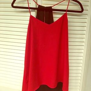 Express Barcelona reversible red/black cami